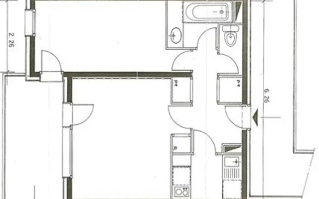 Appartement Valmorel, 2 pièces, 6 personnes - FR-1-291-764