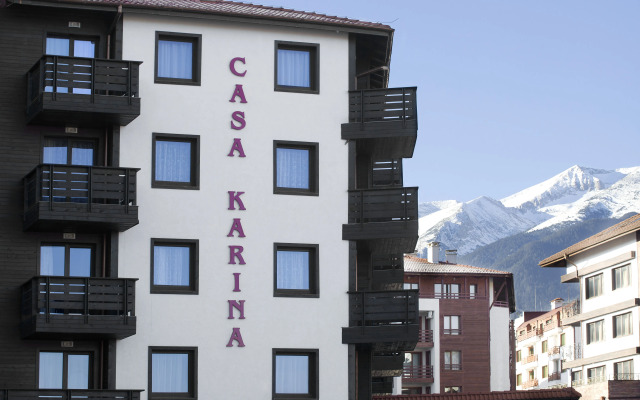 Отель Апарт-Отель Casa Karina Болгария, Банско - отзывы, цены и фото номеров - забронировать отель Апарт-Отель Casa Karina онлайн вид на фасад