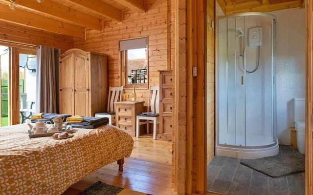 Lodge in Shropshire With Private Hot Tub