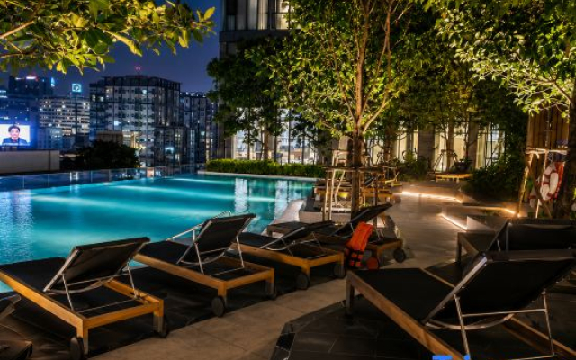 1BR City View | Sky Pool + Sauna | Rama 9 Bangkok