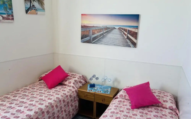 Beachfront Flat With View