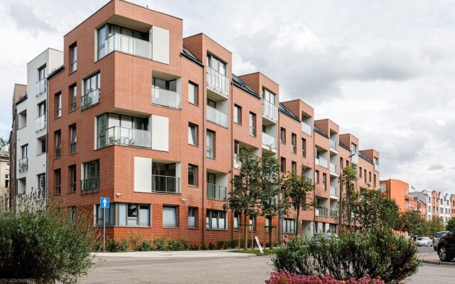 Отель Apartamenty Przytulne OldNova - OLD TOWN Гданьск вид на фасад