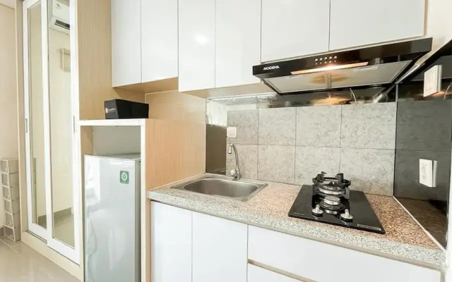 Soft Neutral Studio At B Residence Apartment