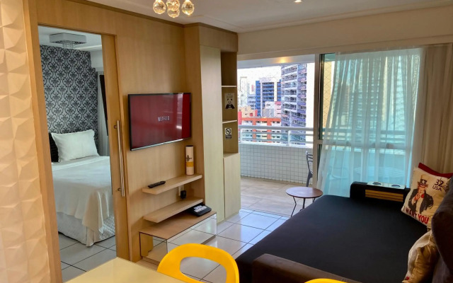 APARTAMENTO 17º Andar Beira Mar com 2 QUARTOS