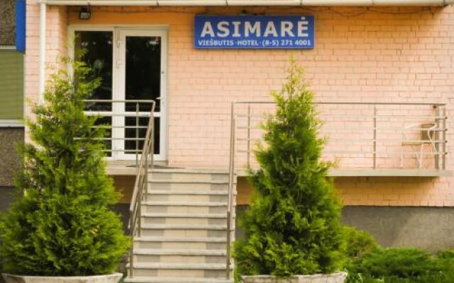 Отель Asimarė вид на фасад