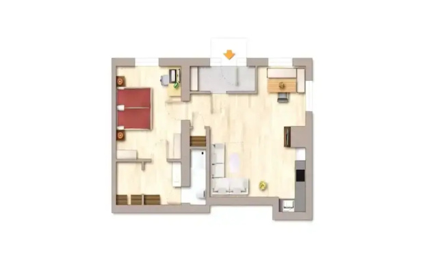 Holiday Home for 3 People in Brixlegg