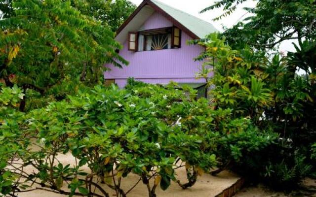 Отель Te Ora Hau Ecolodge Французская Полинезия, Папеэте - отзывы, цены и фото номеров - забронировать отель Te Ora Hau Ecolodge онлайн вид на фасад