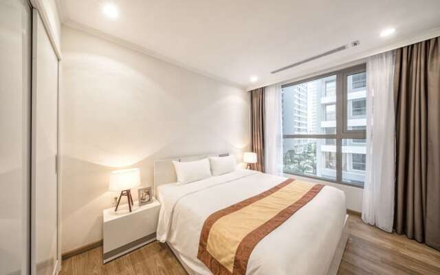Отель Vinhomes Times City Park Hill комната для гостей
