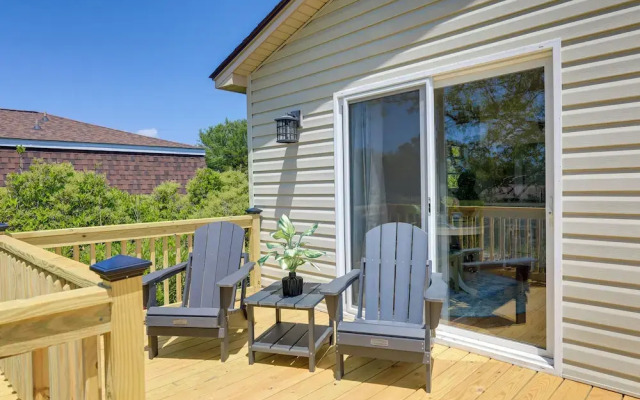 Waterfront Crystal Coast Vacation Rental w/ Deck!