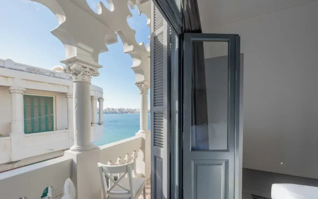Grey l studio apartments Corniche Alexandria Little Venice