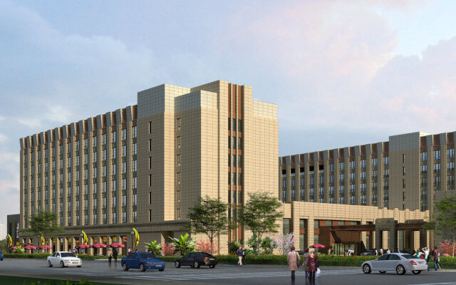 Отель Holiday Inn Shanghai Hongqiao вид на фасад