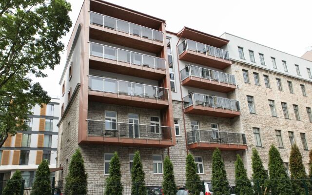 Отель MYAPARTMENTS Таллин вид на фасад