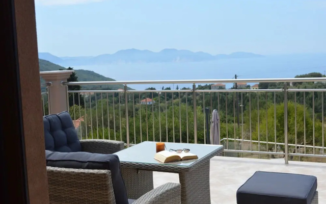Villa Cleopatra sunset view