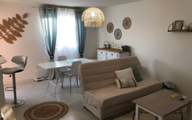 Appartement cosy avec jardin à Blagnac.