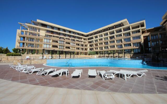 Апартаменты Menada Luxor Apartments вид на фасад
