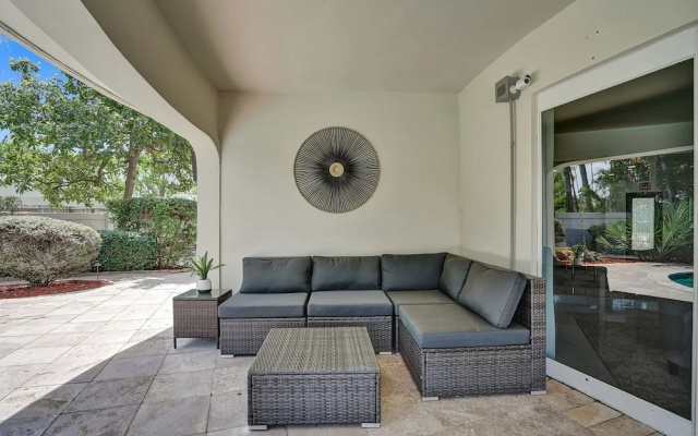 Waterfront 7BR Villa with Heated Pool