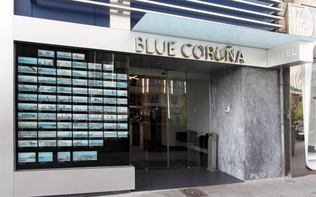 Hotel Blue Coruña вид на фасад