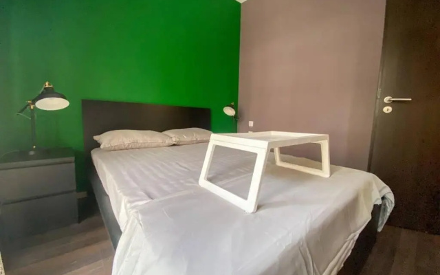 Green apartment with view
