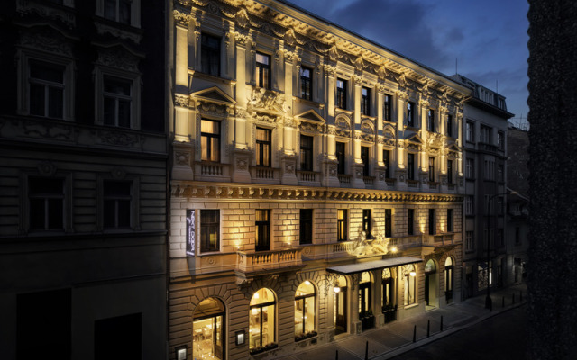 Cosmopolitan Hotel Prague Прага вид на фасад