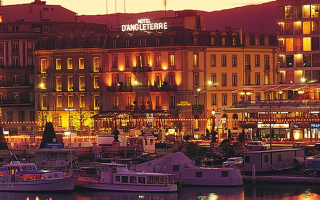 Отель d'Angleterre Geneva Швейцария, Женева - отзывы, цены и фото номеров - забронировать отель d'Angleterre Geneva онлайн вид на фасад