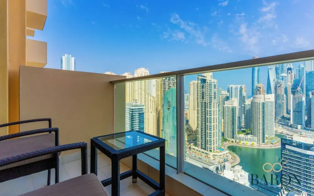 Stylish 1BR unit Address Marina