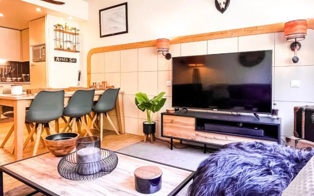 Large 2-Bedroom Apartment, Centre of Flaine Foret