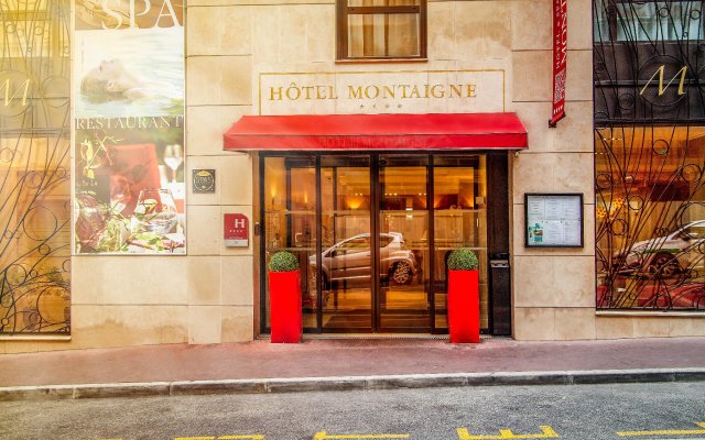 Отель Montaigne & Spa Франция, Канны - 4 отзыва об отеле, цены и фото номеров - забронировать отель Montaigne & Spa онлайн вид на фасад
