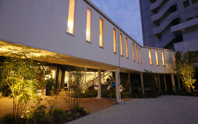 Hotel Sunshine Tokushima Минамиавадзи вид на фасад