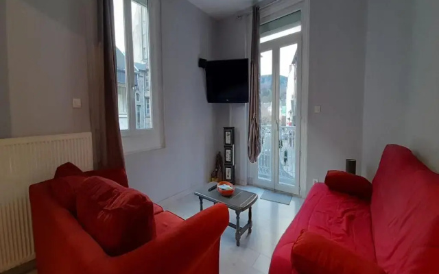 Meublé 2 chambres Wifi balcon 52m2 Centre La Bourboule