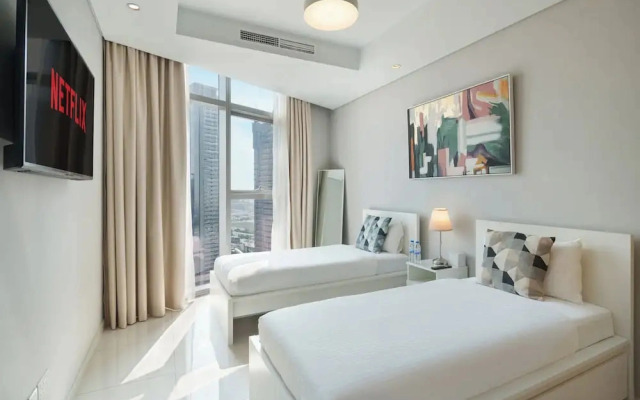 Chic 2BR in Paramount Midtown