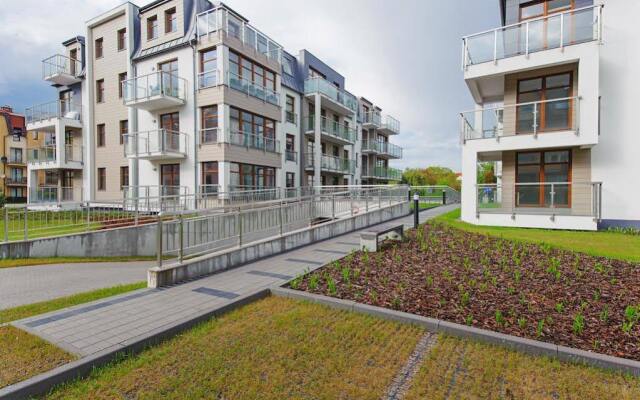 Отель Apartamenty Sun & Snow Sopocka Przystań Сопот вид на фасад