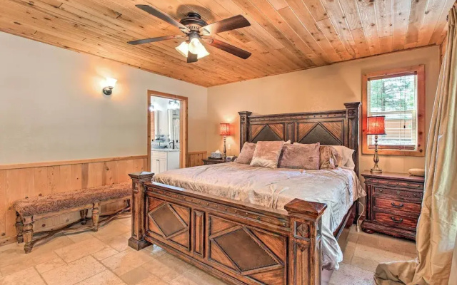 Family Game Room: Spacious Overgaard Cabin
