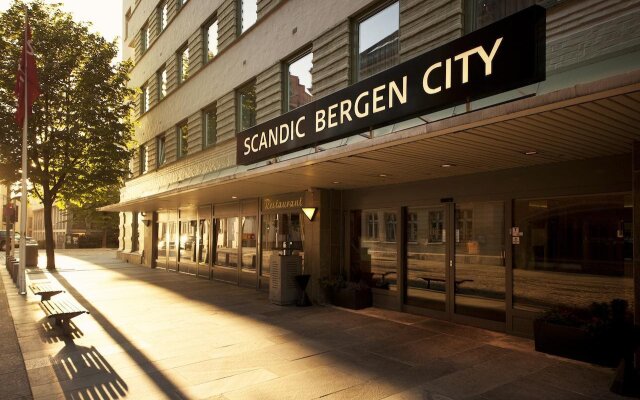 Scandic Bergen City in Bergen, Norway from 138$, photos, reviews - zenhotels.com hotel front
