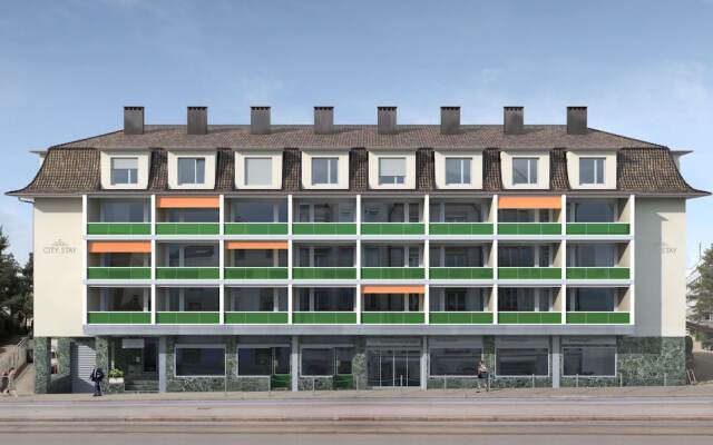 Апартаменты City Stay Apartments Forchstraße вид на фасад