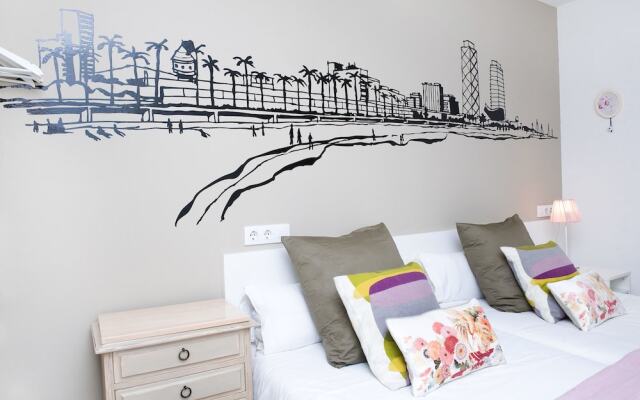 Апартаменты Montaber Apartments - Sagrada Familia Барселона комната для гостей