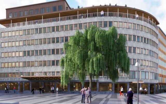 Отель Comfort Hotel Goteborg Швеция, Гётеборг - отзывы, цены и фото номеров - забронировать отель Comfort Hotel Goteborg онлайн вид на фасад
