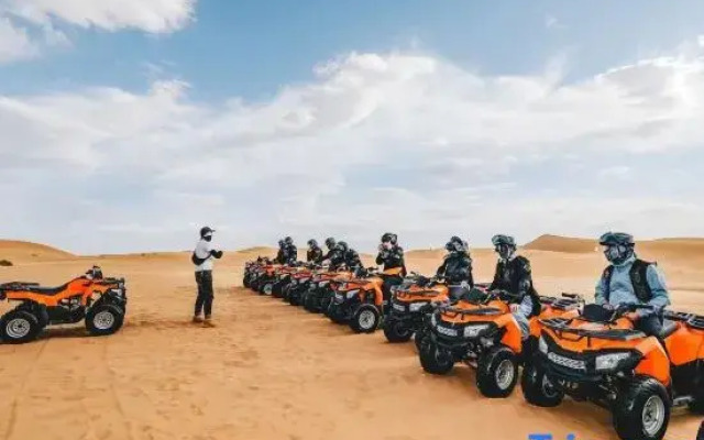 The desert camping hotel of the proprietress of Shapotou, Zhongwei