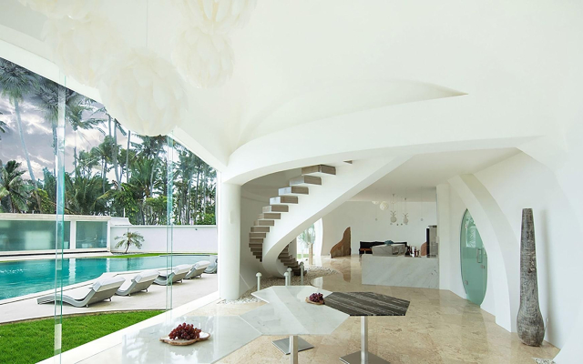 Beachfront Villa The Cloud