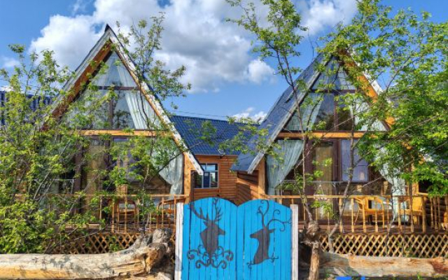 stretch  go  log cabin
