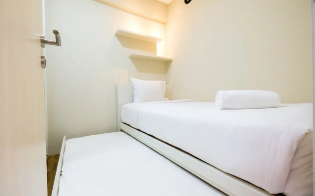 Connect to Pool 2BR Apartment at Bassura City
