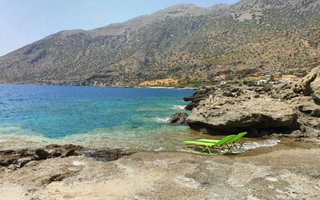 Evagelia traditional studio on the sea