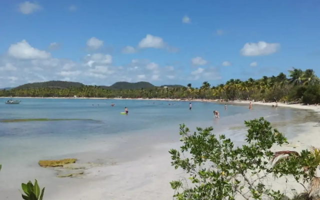 Studio in Sainte-anne, With Wonderful sea View, Furnished Terrace and