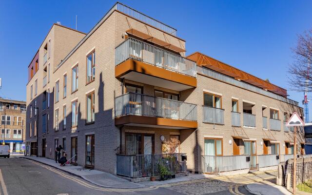 Апартаменты Shoreditch Square Serviced Apartments вид на фасад