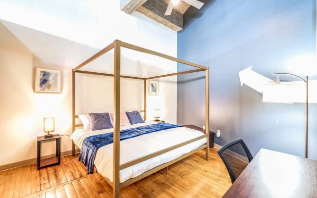TWO Stunning Industrial Lofts by Cozysuites