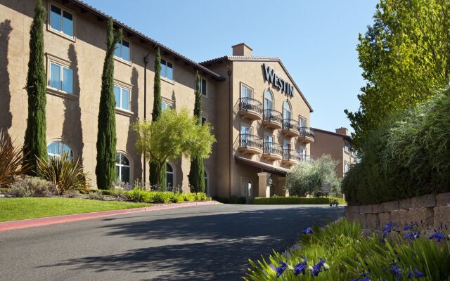 Отель Westin Sacramento Сакраменто вид на фасад