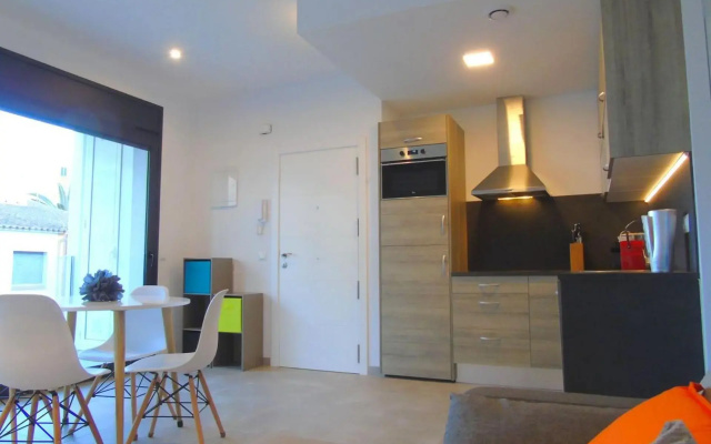 Appartement proche mer avec piscine Rosas