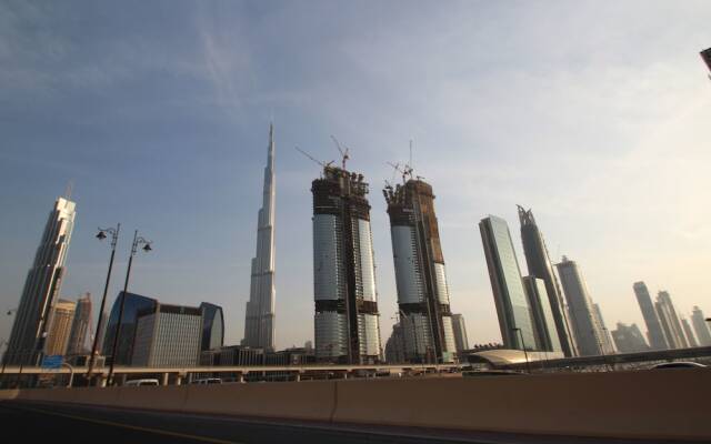 Отель Kennedy Towers - Index Tower вид на фасад