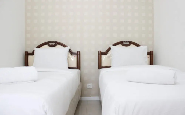 Zestful 2BR Apartment at Parahyangan Residence