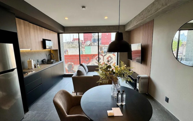 w Tasteful 1BR w Private Balcony in Tabacalera