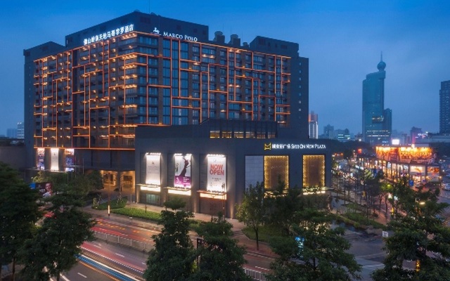 Отель Marco Polo Lingnan Tiandi Foshan вид на фасад